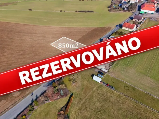 Prodej pozemku pro bydlení, Chlustina, 850 m2