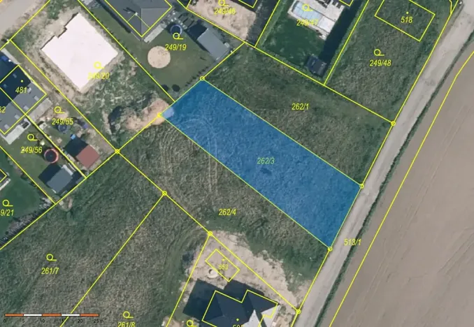 Prodej pozemku pro bydlení, Písková Lhota, 888 m2