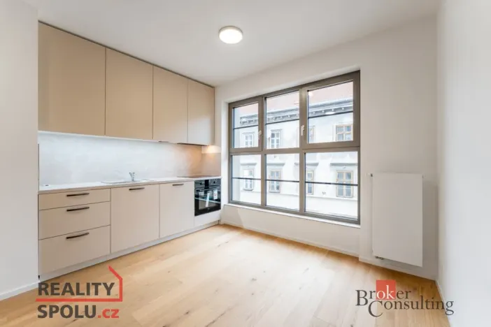 Pronájem bytu 1+kk, Brno - Zábrdovice, Bratislavská, 24 m2