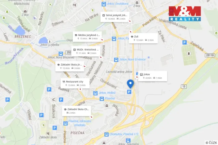 Prodej bytu 3+1, Jirkov, Chomutovská, 60 m2