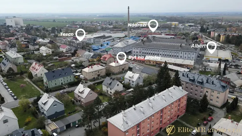 Prodej bytu 2+1, Šternberk, Husova, 59 m2