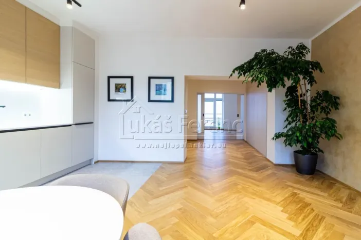 Pronájem bytu 2+kk, Praha - Bubeneč, Lotyšská, 63 m2