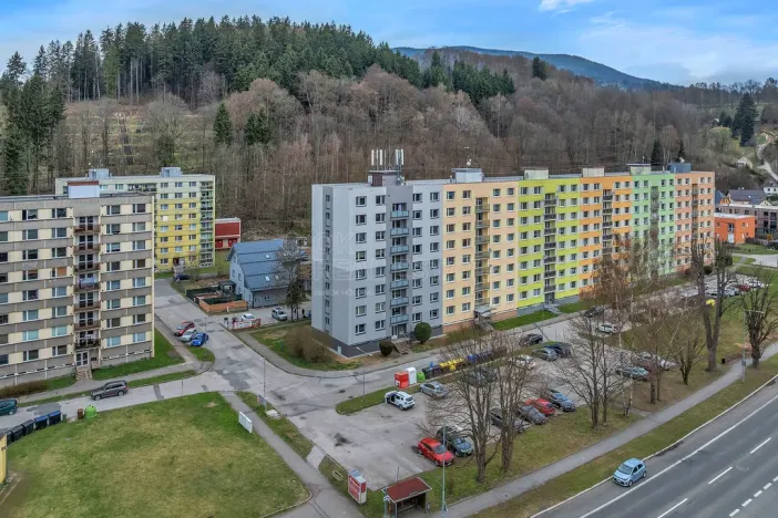 Prodej bytu 1+1, Svoboda nad Úpou, Rýchorské sídliště, 32 m2
