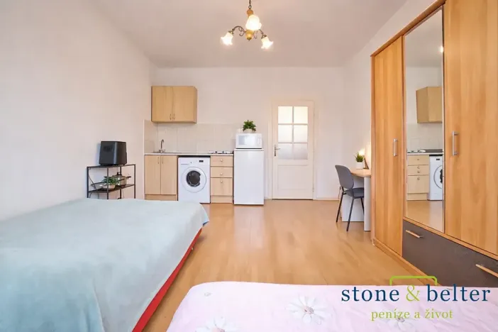 Prodej bytu 1+kk, Praha - Strašnice, Za poštou, 25 m2