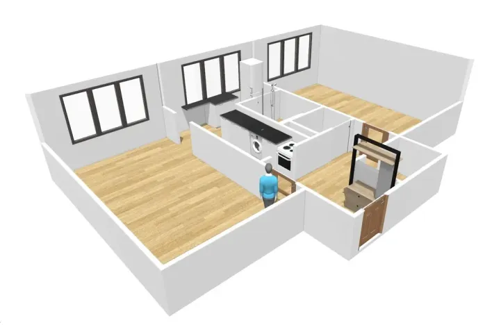 Prodej bytu 2+1, Dobřany, Sokolovská, 57 m2