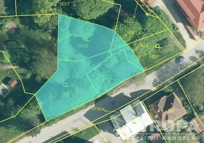 Prodej pozemku pro bydlení, Horní Planá, Švermova, 1181 m2