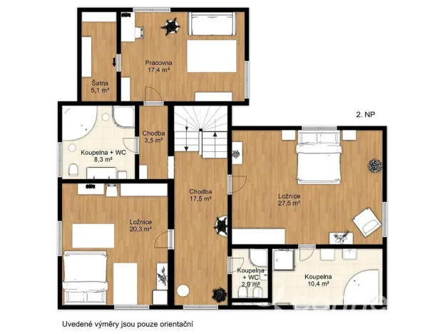 Prodej rodinného domu, Jesenice - Osnice, Karafiátová, 267 m2
