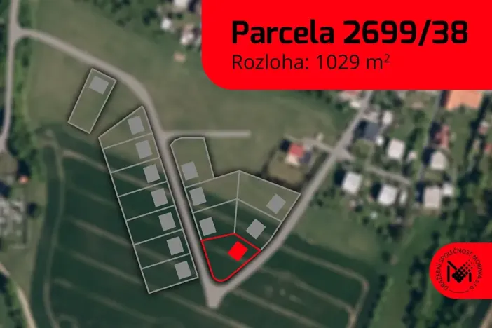 Prodej pozemku pro bydlení, Želechovice nad Dřevnicí, Pod Stráží, 1029 m2