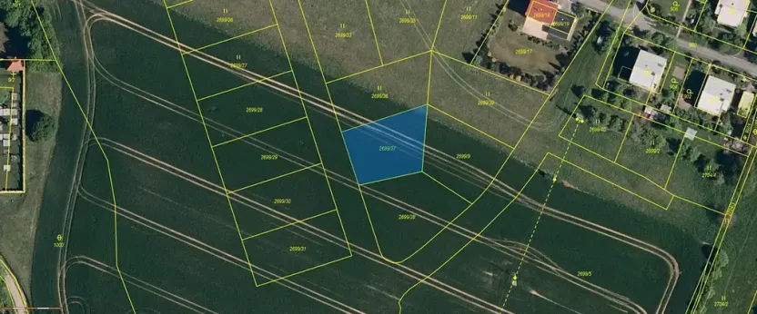 Prodej pozemku pro bydlení, Želechovice nad Dřevnicí, Pod Stráží, 780 m2