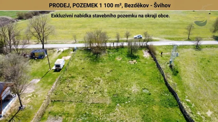 Prodej pozemku pro bydlení, Švihov - Třebýcinka, 1100 m2