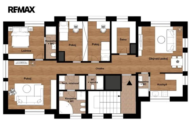 Pronájem kanceláře, Praha, U krčské vodárny, 136 m2
