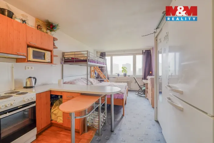 Prodej bytu 1+kk, Praha - Háje, Bajkonurská, 26 m2