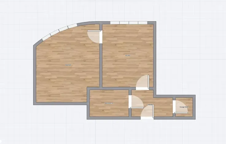 Pronájem bytu 1+1, Praha - Libeň, Novákových, 42 m2