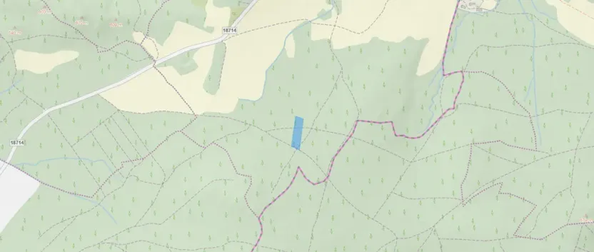 Prodej lesa, Kolinec - Buršice, 5195 m2