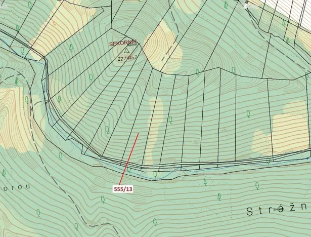 Dražba lesa, Vranová Lhota, 5798 m2