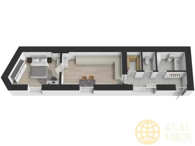 Prodej komerční nemovitosti, Tábor, Palackého, 552 m2