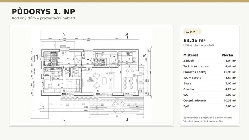 Prodej rodinného domu, Sezemice, 151 m2
