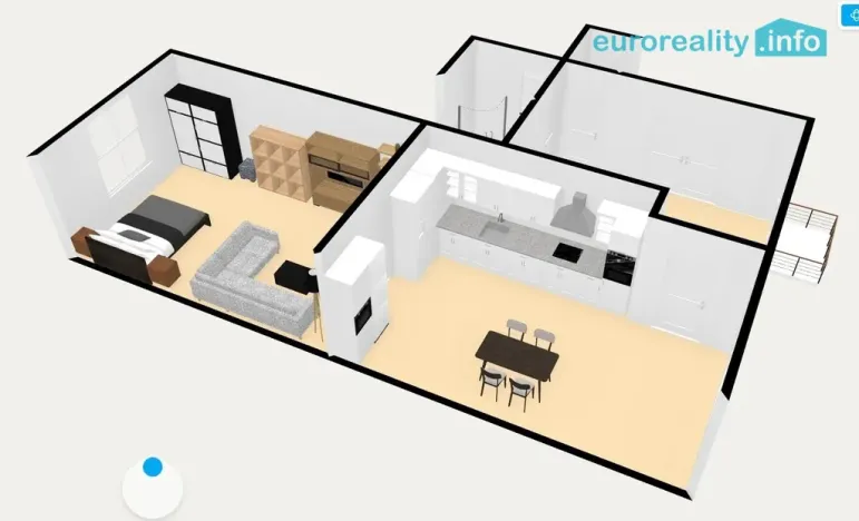 Pronájem bytu 2+kk, Plzeň, Dobrovského, 49 m2