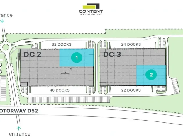 Pronájem výrobních prostor, Syrovice, 5872 m2