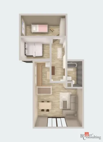 Pronájem bytu 3+kk, Plzeň - Bolevec, U Velkého rybníka, 66 m2