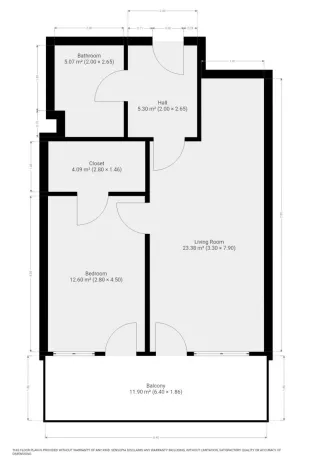 Pronájem bytu 2+kk, Praha - Vysočany, Poděbradská, 55 m2