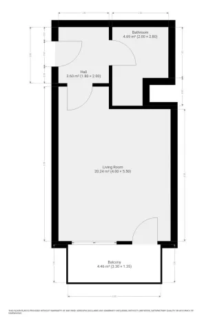 Pronájem bytu 1+kk, Praha - Vysočany, Poděbradská, 31 m2