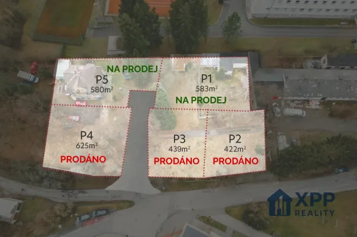 Prodej pozemku pro bydlení, Tábor - Klokoty, 598 m2