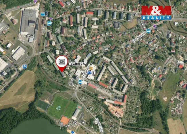 Pronájem bytu 2+1, Nová Role, Tovární, 60 m2