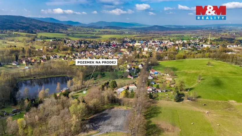 Prodej pozemku pro bydlení, Nové Město pod Smrkem, 1218 m2