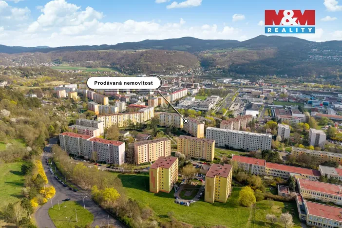 Prodej bytu 3+1, Ústí nad Labem - Krásné Březno, Anežky České, 78 m2