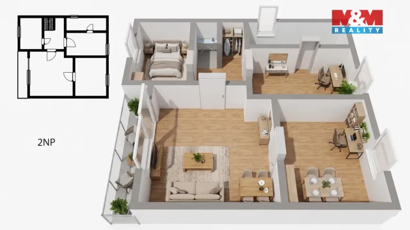 Prodej rodinného domu, Husinec, Žižkova, 101 m2