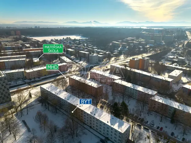 Pronájem bytu 2+1, Ostrava - Zábřeh, Volgogradská, 54 m2