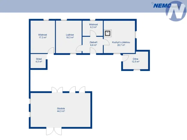 Prodej rodinného domu, Štěchovice, 131 m2