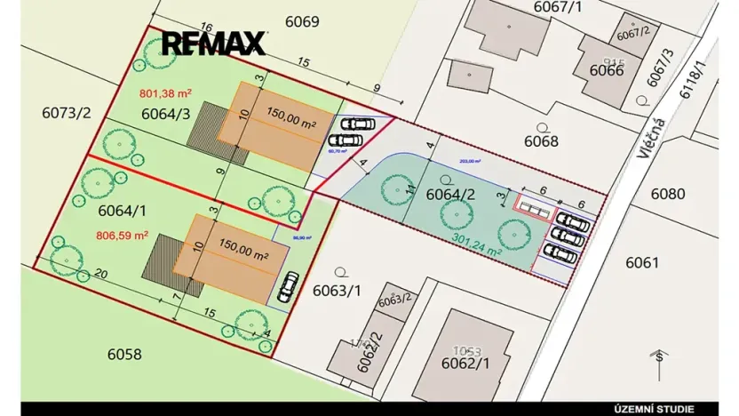 Prodej pozemku pro bydlení, Rychvald, Vléčná, 1058 m2