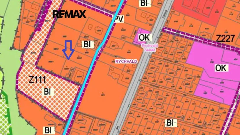 Prodej pozemku pro bydlení, Rychvald, Vléčná, 1058 m2