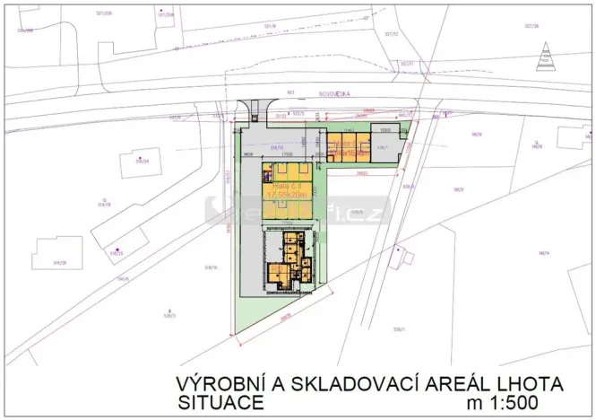 Prodej komerčního pozemku, Plzeň, Novoveská, 2500 m2