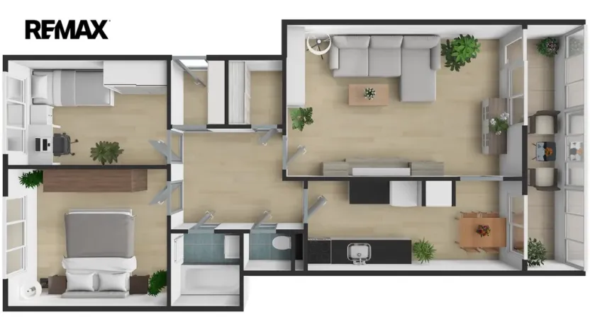 Prodej bytu 3+1, Jesenice, V Lázních, 72 m2