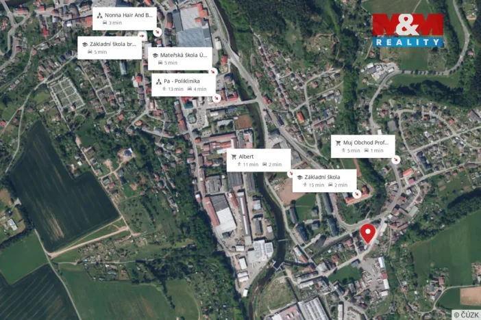 Pronájem bytu 2+1, Úpice, Spojenců, 50 m2