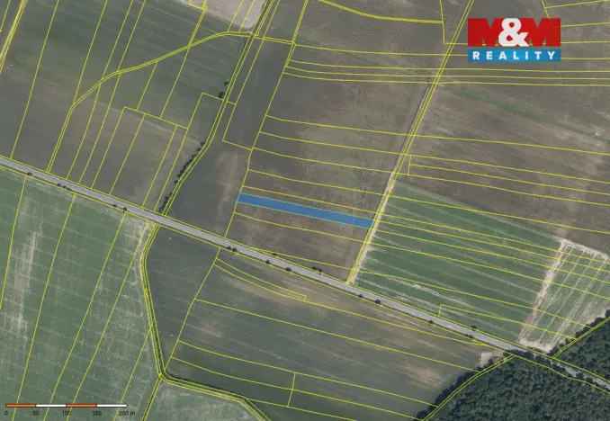 Prodej pole, Starý Vestec, 48734 m2