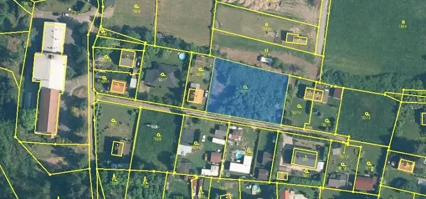 Prodej zahrady, Kovářov, 1461 m2