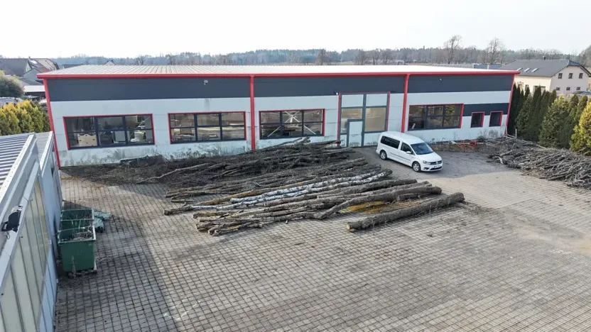 Pronájem výrobních prostor, Netín, 519 m2