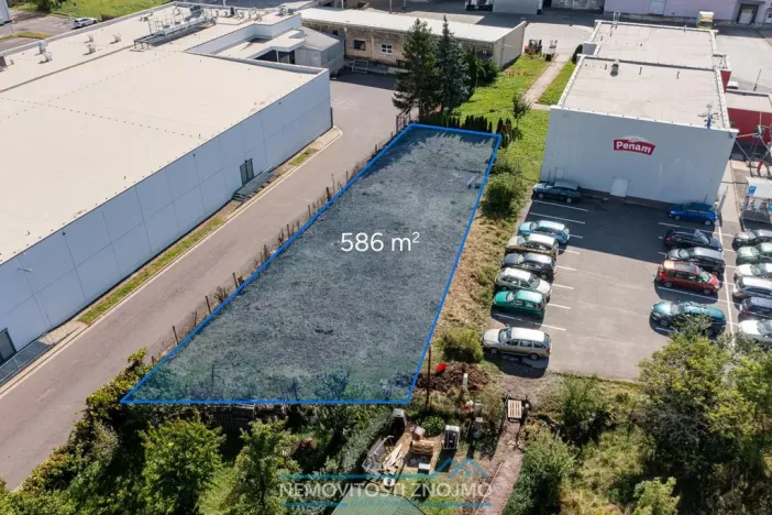 Prodej komerčního pozemku, Znojmo, Dukelských bojovníků, 586 m2