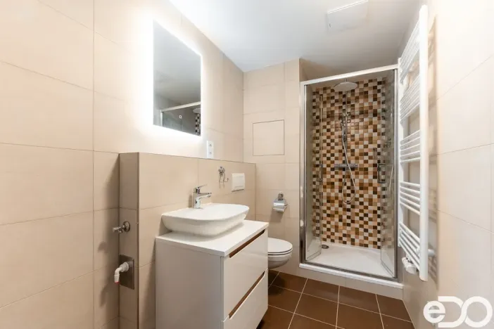 Pronájem bytu 1+kk, Praha - Hlubočepy, Fabiánové, 31 m2