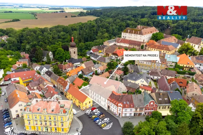 Prodej činžovního domu, Opočno, Baštecká, 970 m2