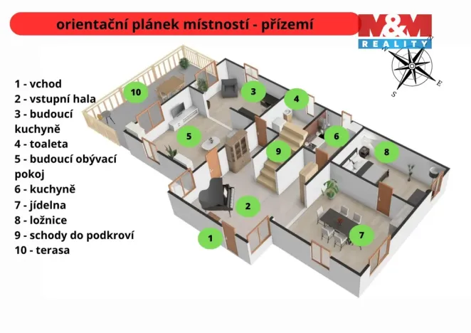 Prodej rodinného domu, Kraborovice - Úhrov, 210 m2