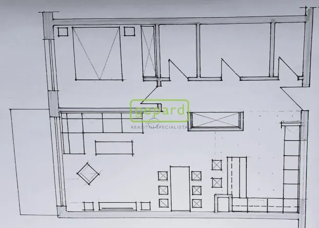 Pronájem bytu 2+kk, Praha, Na Slatince, 70 m2