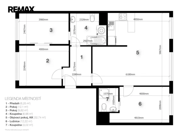 Prodej bytu 4+kk, Praha - Nusle, Pujmanové, 80 m2