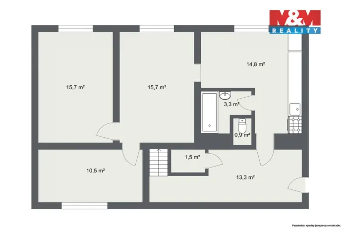 Prodej rodinného domu, Hřivice - Markvarec, 72 m2