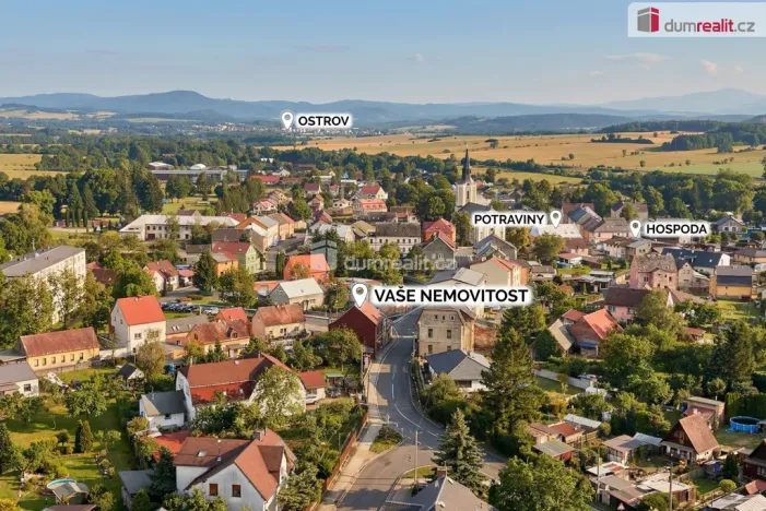 Prodej rodinného domu, Hroznětín, ČSA, 92 m2