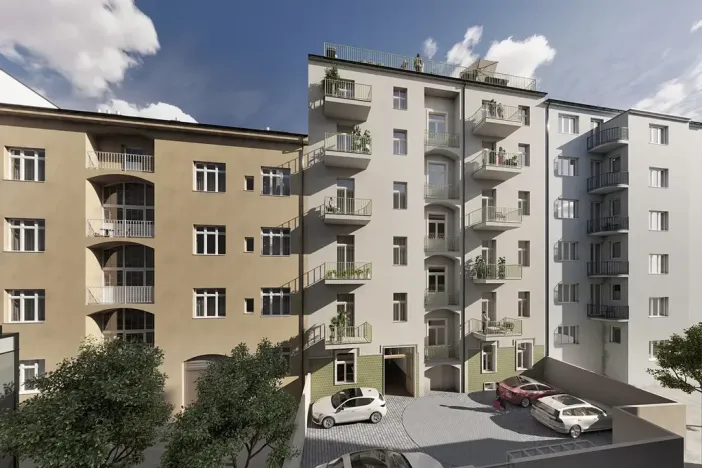 Prodej bytu 2+kk, Praha - Karlín, Křižíkova, 58 m2